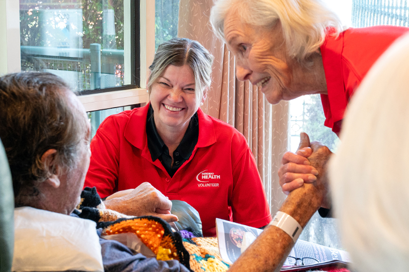A Meaningful Beginning for Bendigo Health’s First Corporate Volunteers